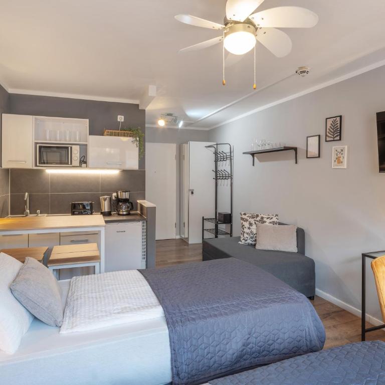 Stayando Cozy Apartment Munich City Center - Estudio Triple Estándar - 34