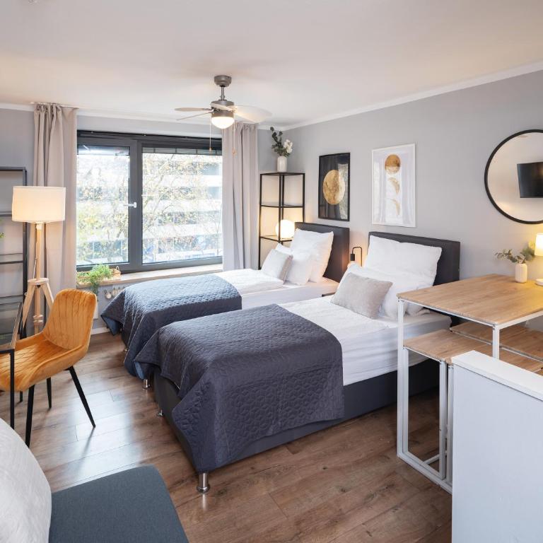 Stayando Cozy Apartment Munich City Center - Estudio Triple Estándar - 32