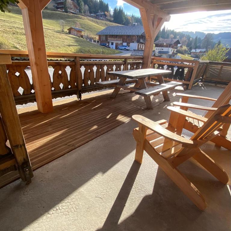 Les Georgières, 300m des pistes du Mont-Rond - Two-Bedroom Apartment with Balcony and Terrace - 21