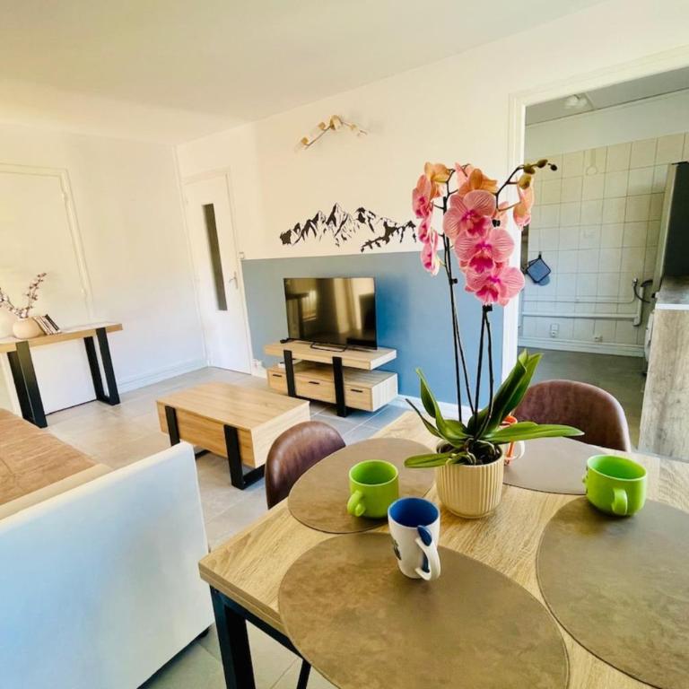 Charming T3 with balcony in the heart of Briançon - Appartement - 4