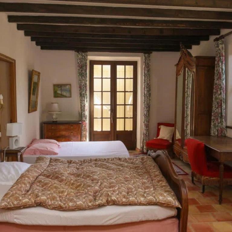 Villa La Familliale, piscine avec vue imprenable sur Gordes - Villa - 21