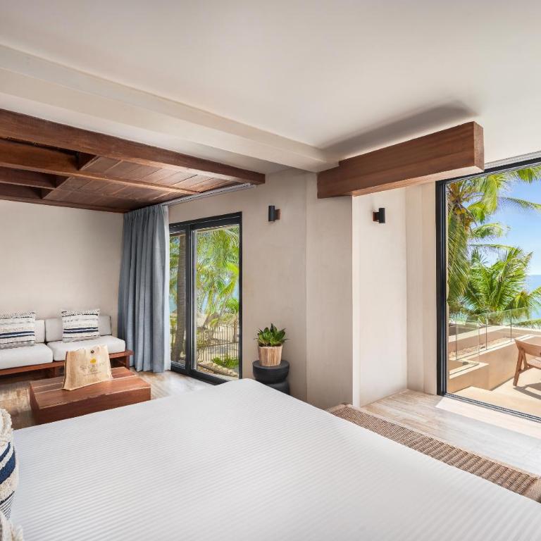 Secrets Tulum Resort & Beach Club - Adults Only - All Inclusive - Habitación Casa Zamna frente al mar - 1 cama extragrande - 8