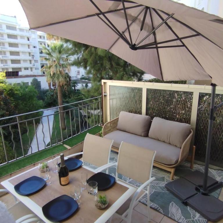 Mythique Miramar Cannes Croisette Terrasse Clim Parking Wifi - One-Bedroom Apartment - 19