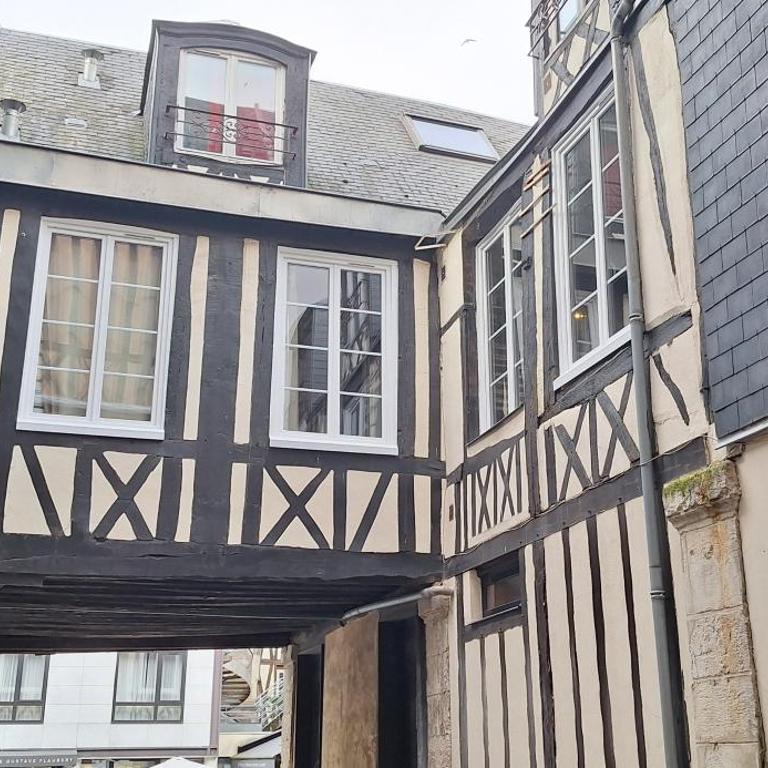 Le Vieux Palais Hypercentre Rouen, Place Vieux Marché - Linge & Ménage Inclus - Apartment mit 1 Schlafzimmer - 3