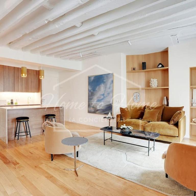 Le Marais Luxury & Charm 70m of Design - Appartement 2 Chambres - 5