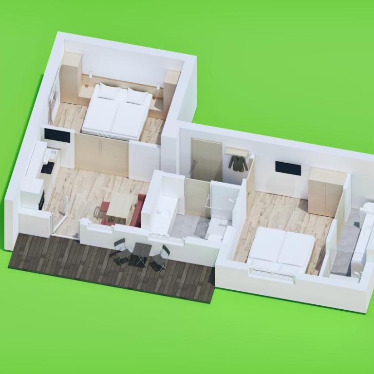 Appartements Plattlerhof - Apartamento de 2 dormitorios - 1