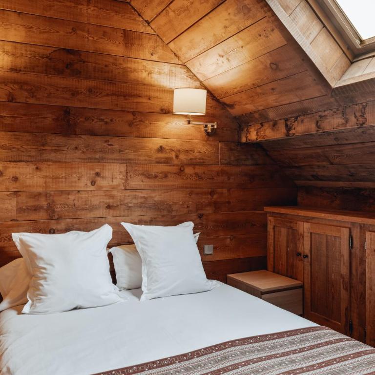 Alliey & Spa Piscine Appart-hôtel Serre chevalier - Appart-hôtel Duplex Mélèze 4/5 pers - Accès GRATUIT Spa 300 m² - 4