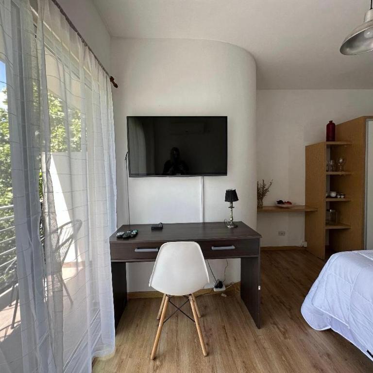 Moderno monoambiente nuevo con balcon a la calle en barrio Belgrano - Apartamento de 1 dormitorio - 5