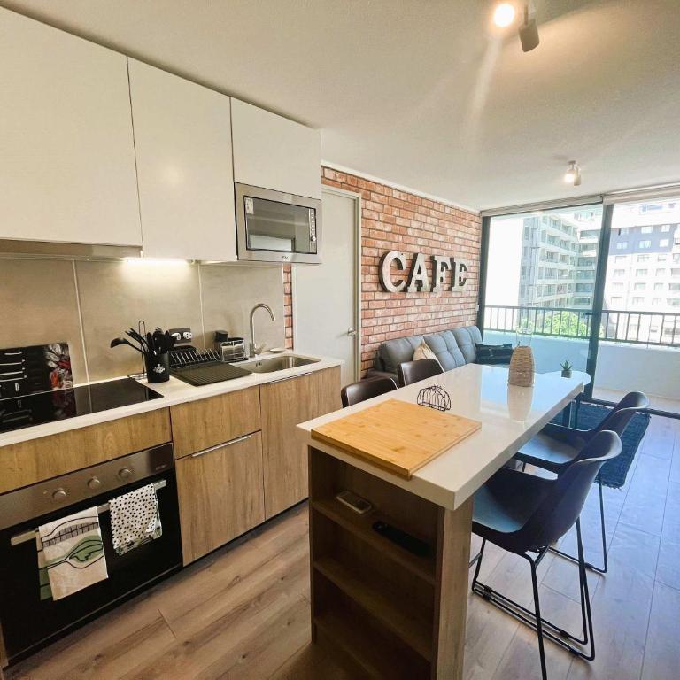 HOM I Confortable y Amplio Depto 3PAX 2D1B Santiago - Apartamento - 2