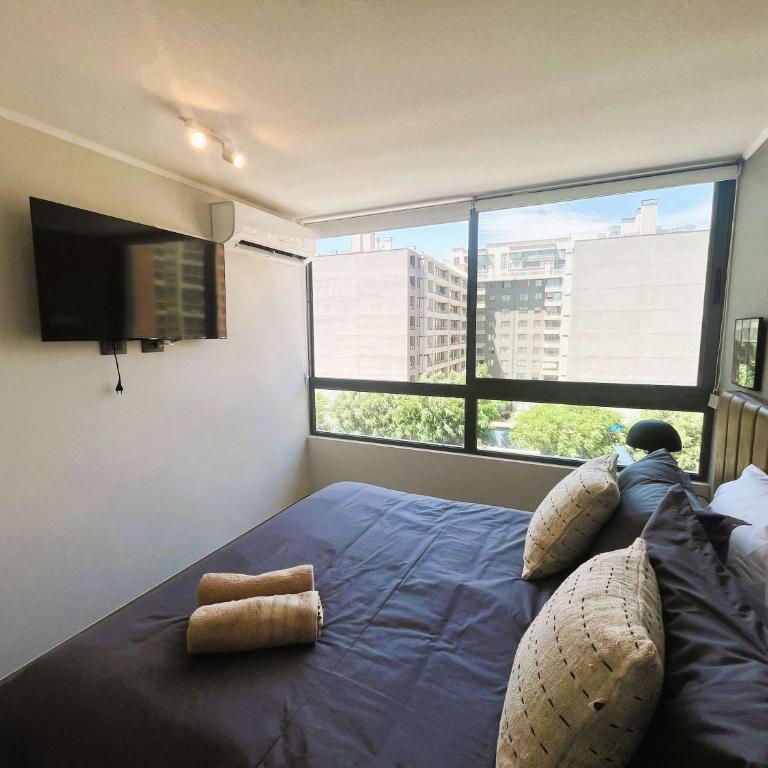 HOM I Confortable y Amplio Depto 3PAX 2D1B Santiago - Apartamento - 5