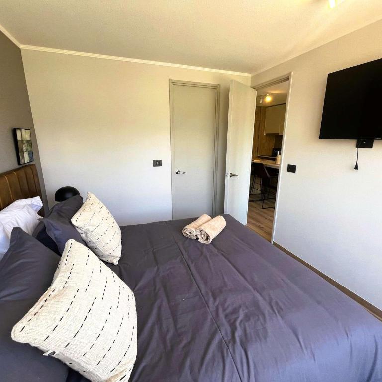 HOM I Confortable y Amplio Depto 3PAX 2D1B Santiago - Apartamento - 10