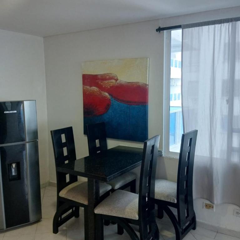 1C-AL2J APARTAMENTO DE 1 ALCOBA CERCA AL MAR CON AIRE ACONDICIONADO PISCINA Y WIFi - Apartamento de 1 dormitorio - 2
