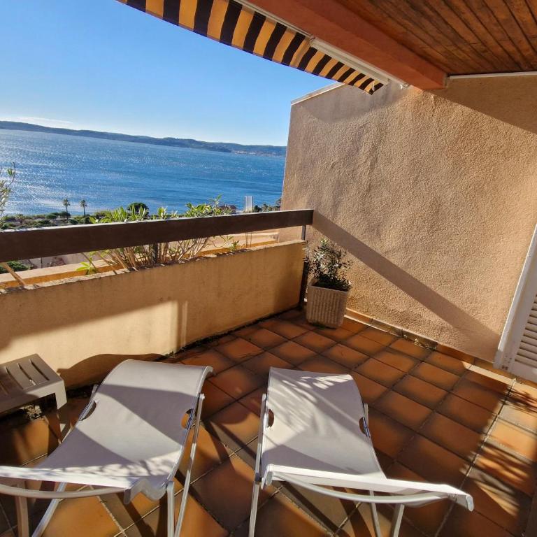 Triplex 4 pièces, vue mer, piscine, parking, animaux admis à Sainte-Maxime - FR-1-780-44 - Apartamento - 26