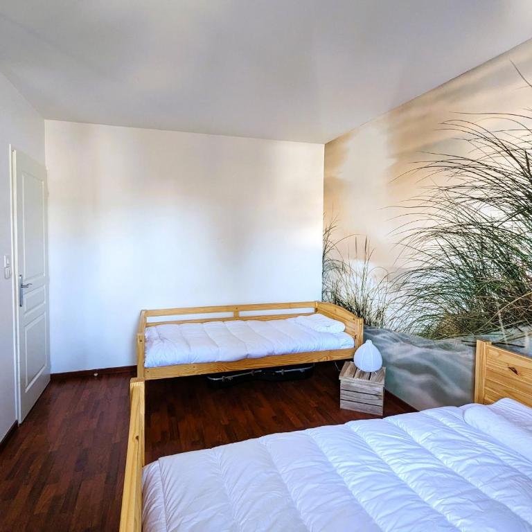 T3 76m² avec terrasse, balcon, à 100m de la plage d'Eyrac, parking et WIFI - FR-1-420-154 - Apartment - 10