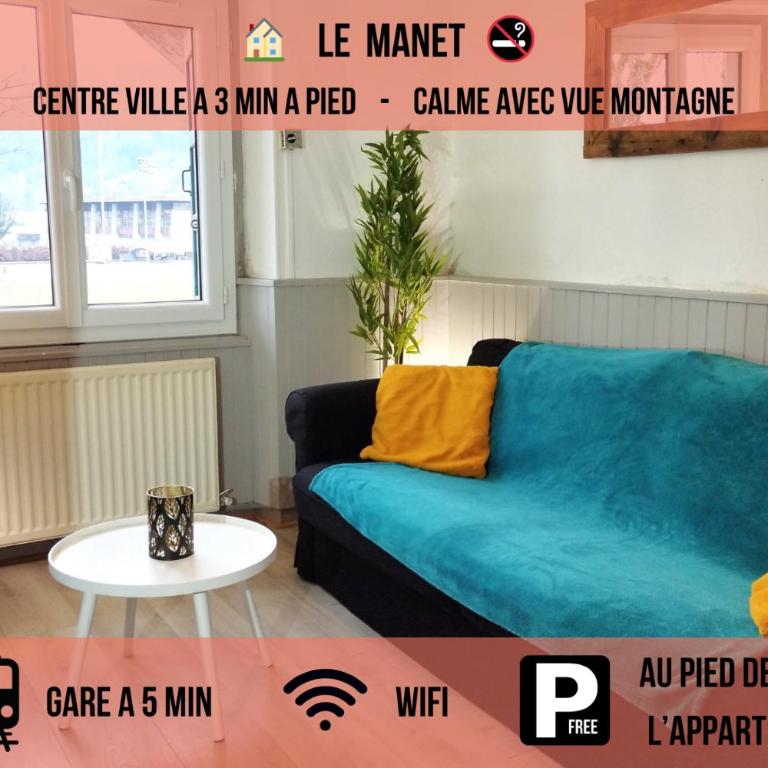 Manet - Appartement proche centre ville - parking gratuit - Appartement 1 Chambre - 1