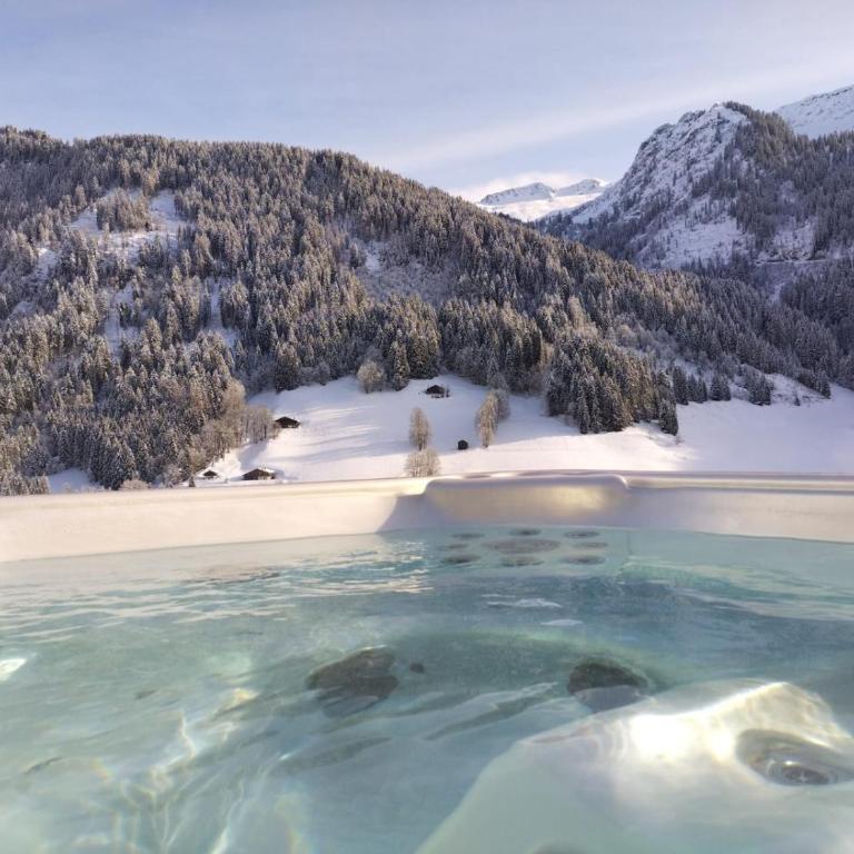 Aux fermes de la Croix, Maison d'hôtes, Spa - Camera Matrimoniale/Doppia con Letti Singoli con Terrazza - 15