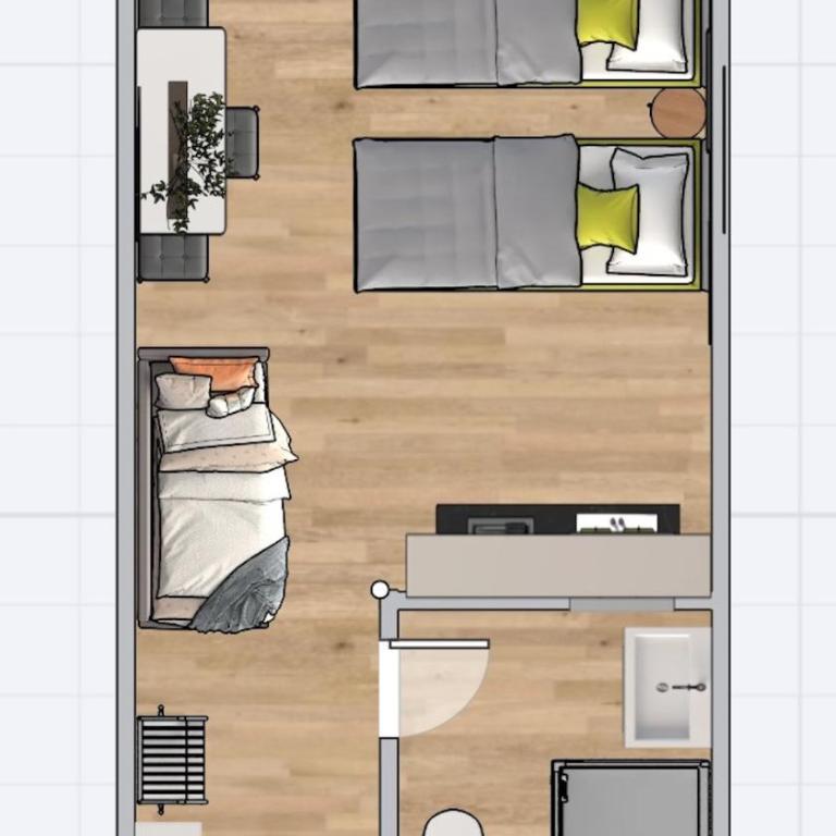 Stayando Cozy Apartment Munich City Center - Estudio Triple Estándar - 13