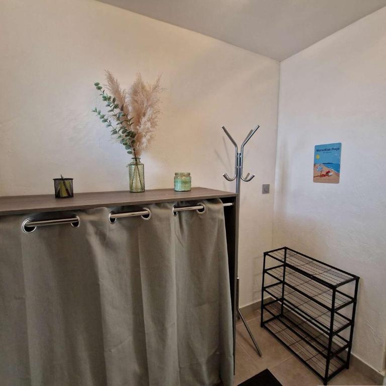Appartement T1 avec Terrasse, Parking, Proche Plage et Commodités - FR-1-387-207 - Apartamento - 8