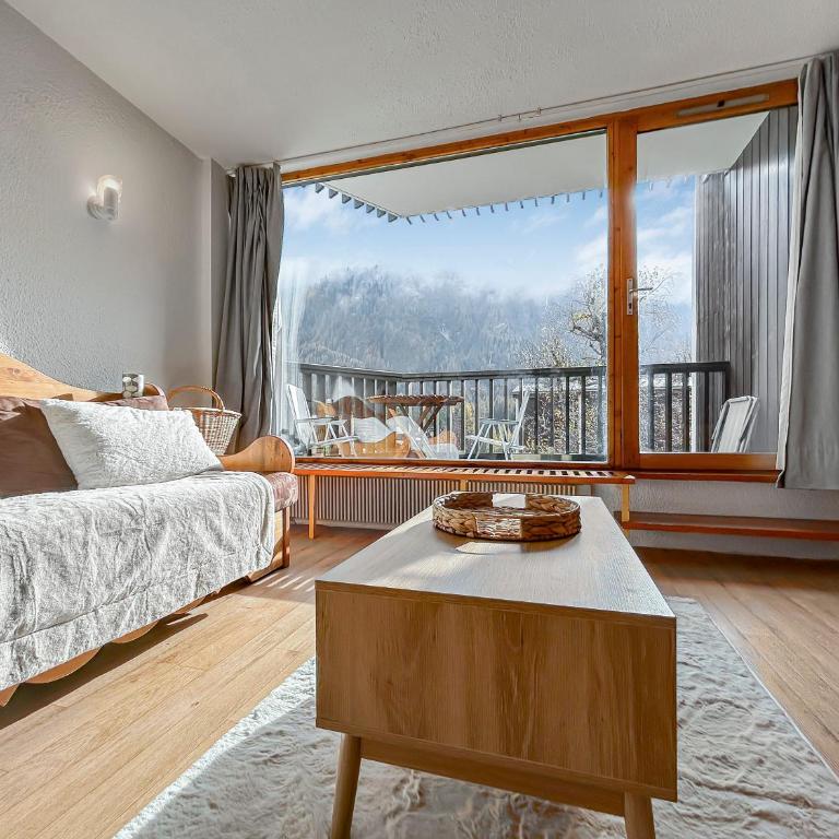 Vue Mont Blanc, balcon et parking privé - Apartment mit 1 Schlafzimmer - 8