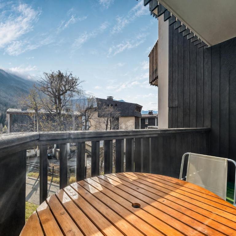 Vue Mont Blanc, balcon et parking privé - Apartment mit 1 Schlafzimmer - 20