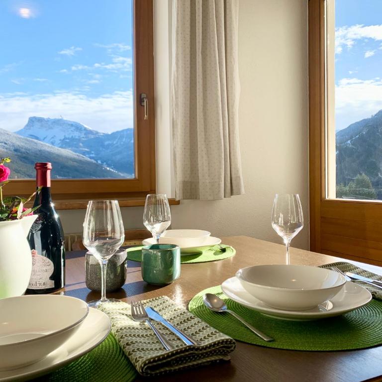 Apartments Stroblhof - Appartement avec Vue sur la Montagne - 5