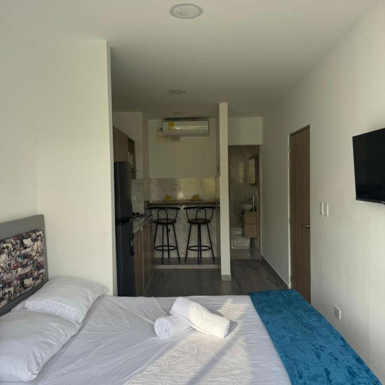 Hospedaje Edificio San Jose - Apartamento Estudio - 1 cama doble - 5