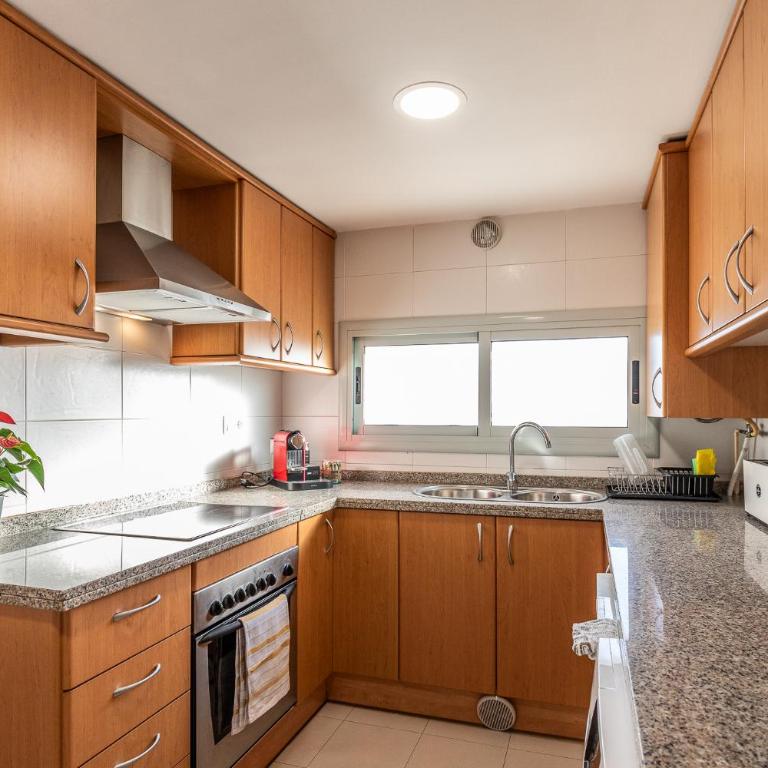 Piso con piscina y playa en Calafell, Mas Mel - Apartamento de 2 dormitorios - 10