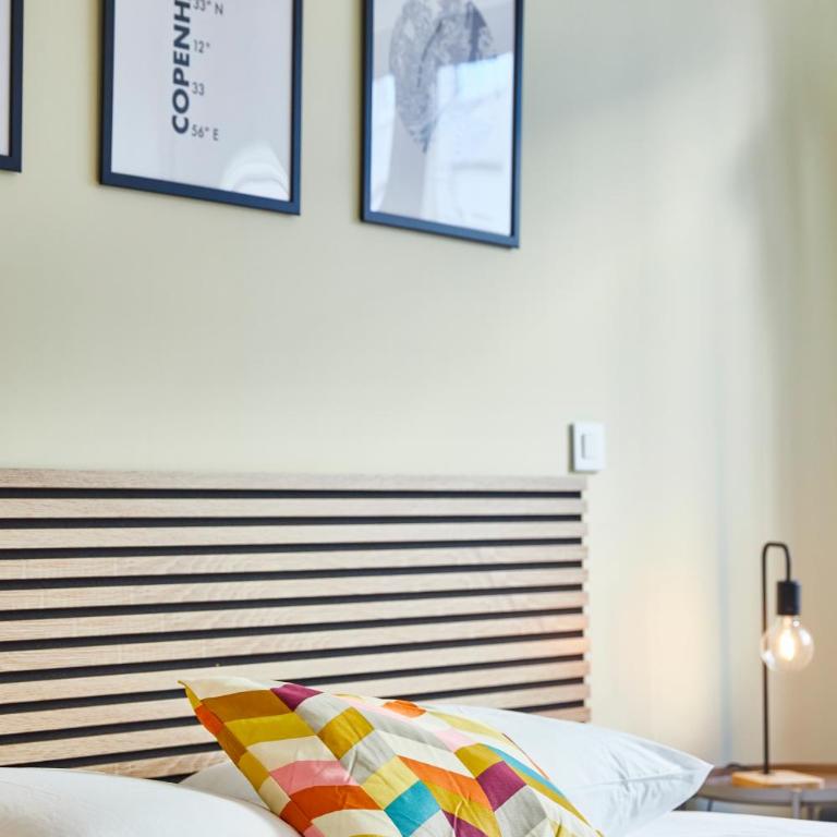 BE-1 - Joli 4 pièces tout équipé pour 1-6 pers 1er étage au centre de Mulhouse - Apartment mit 3 Schlafzimmern - 8
