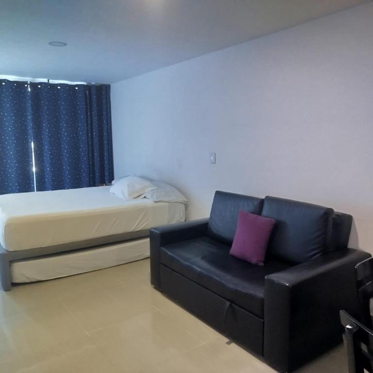 EC-AL3E APARTAESRUDIO CERCA AL MAR CON PISCINA, AIRE ACONDICIONADO Y WIFi - Apartamento de 1 dormitorio con vistas - 6