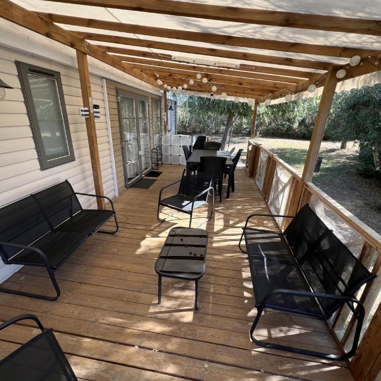 Camping Del Mar B10, Mobile Home Excellence, 3 chambres, 6 personnes, bord de mer - Mobile Home - 3