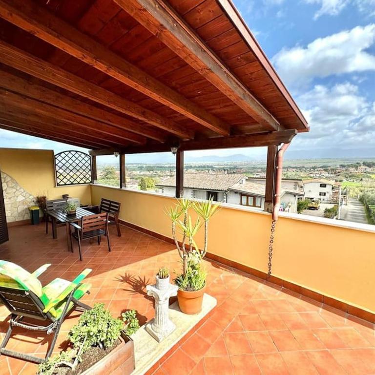 Attico Belvedere - metro C e posto auto - Apartment mit 1 Schlafzimmer und Terrasse - 37
