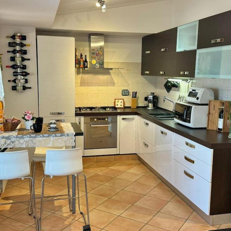 Attico Belvedere - metro C e posto auto - Apartment mit 1 Schlafzimmer und Terrasse - 19