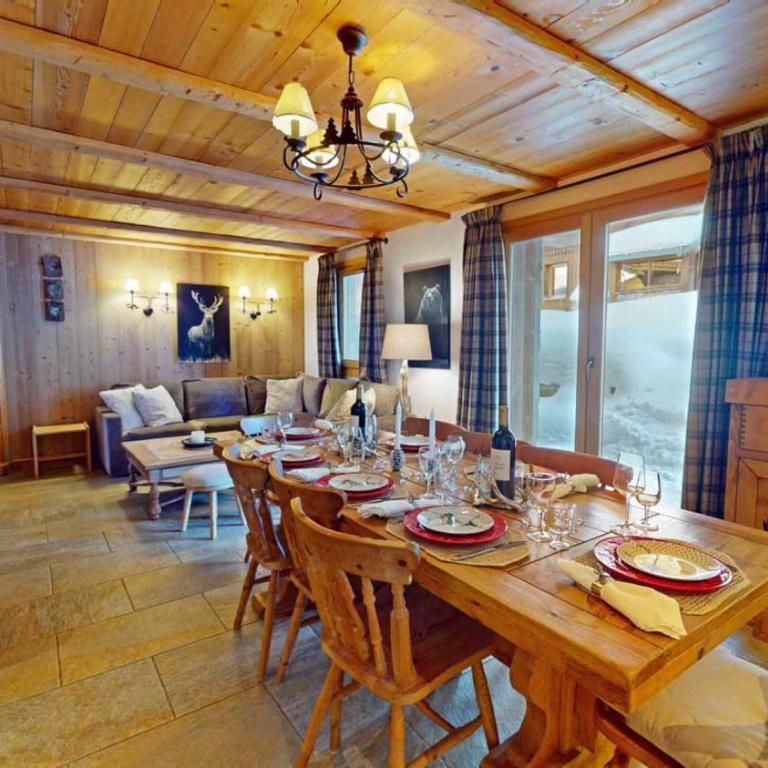 Chalet La Grande Ourse Meribel 135 m2 apartment near pistes - Appartement 3 Chambres - 5