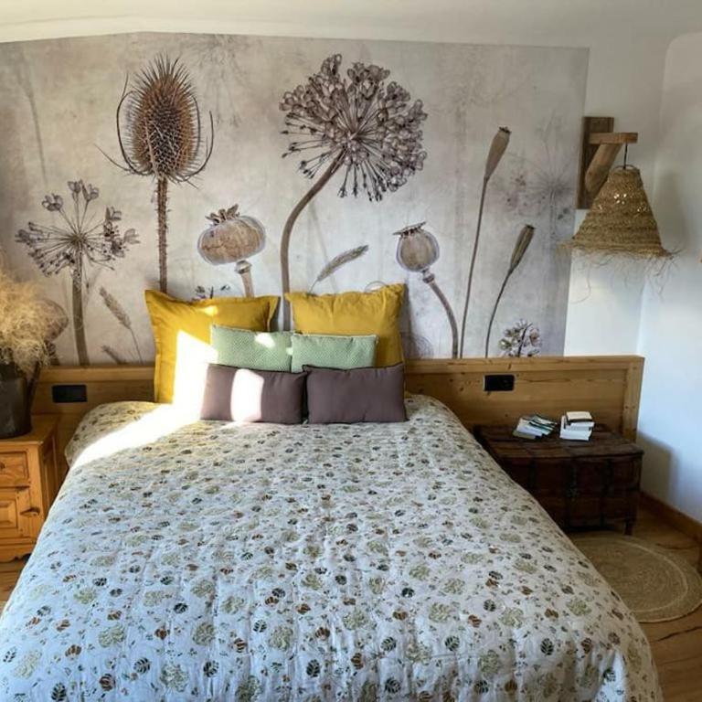 Chambre d'hôte Les Oulies Bédoin - Chambre Quadruple avec Balcon - 12