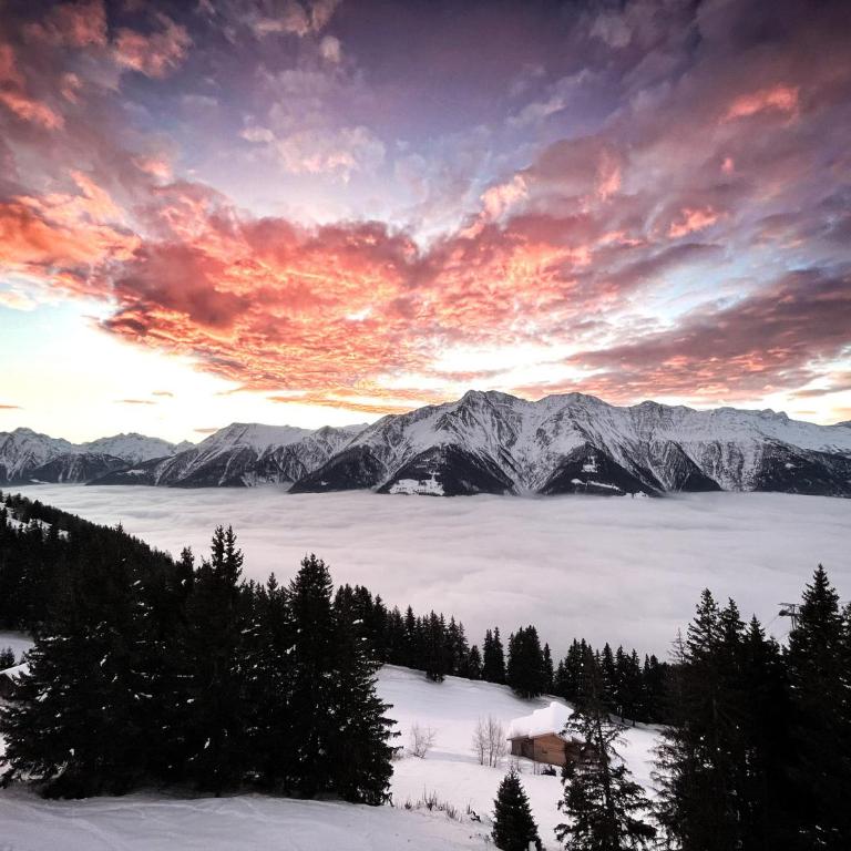 Chalet Talblick - Apartment mit 3 Schlafzimmern und Bergblick - 12