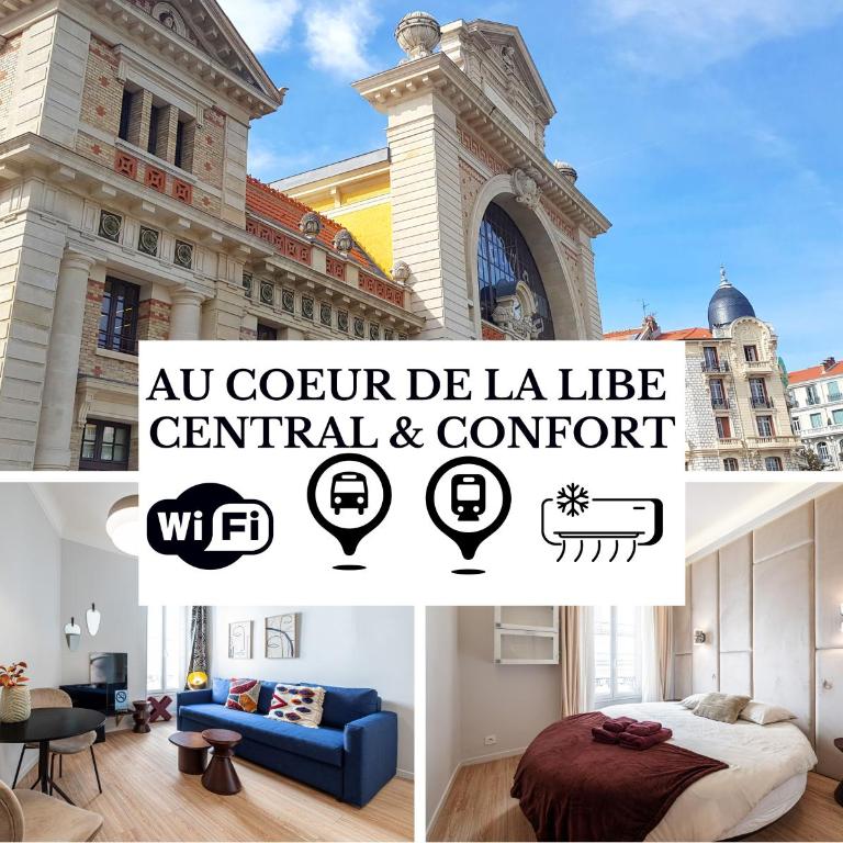 Coeur de La Libé - Ideal couple & FRIENDS - CENTRAL & COSY - TRAM & Supermarkets -AC -Bed XXL - Appartement 1 Chambre - 1