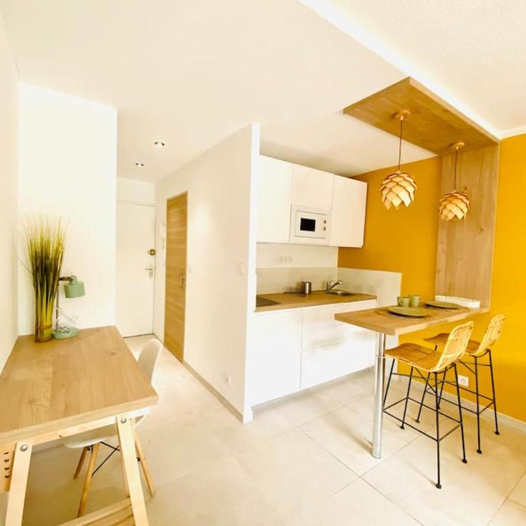 Studio Boho Clim Parking terrasse - Apartment mit 1 Schlafzimmer - 3