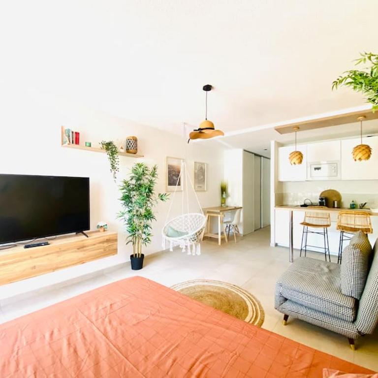 Studio Boho Clim Parking terrasse - Apartment mit 1 Schlafzimmer - 14