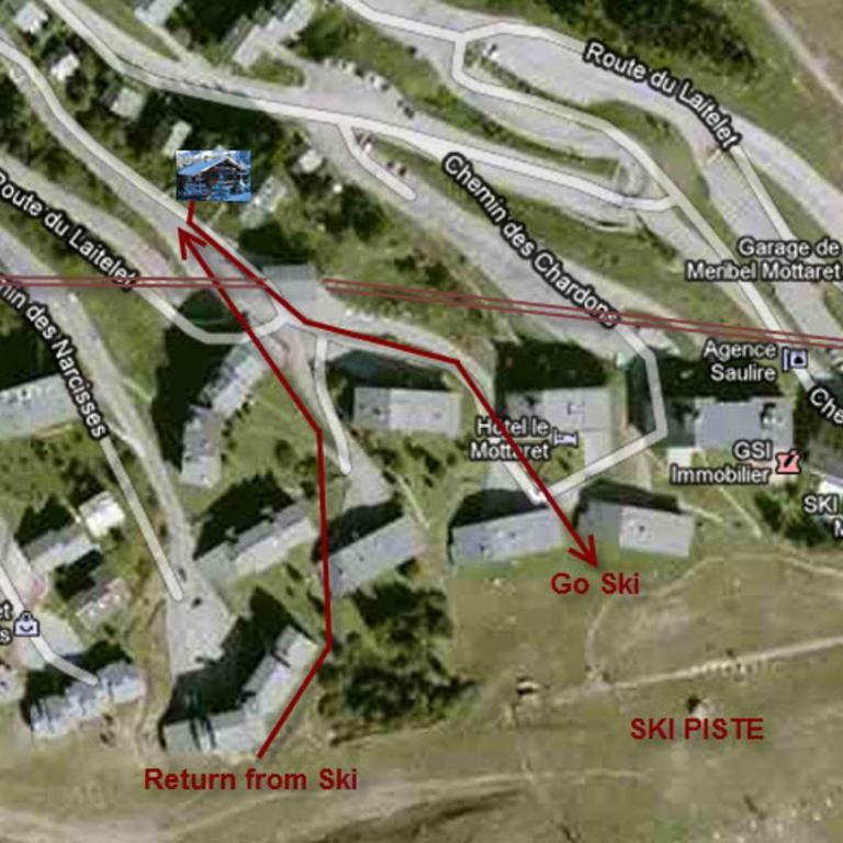Chalet La Grande Ourse Meribel 135 m2 apartment near pistes - Appartement 3 Chambres - 2