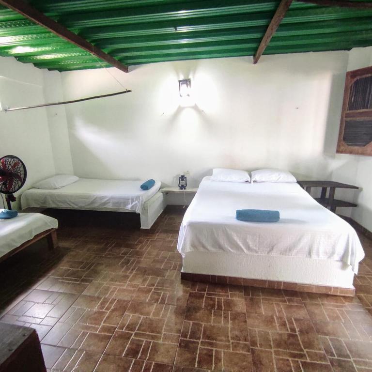 Hostal Luz de Luna - Habitación Doble con baño privado - 1 o 2 camas - 6