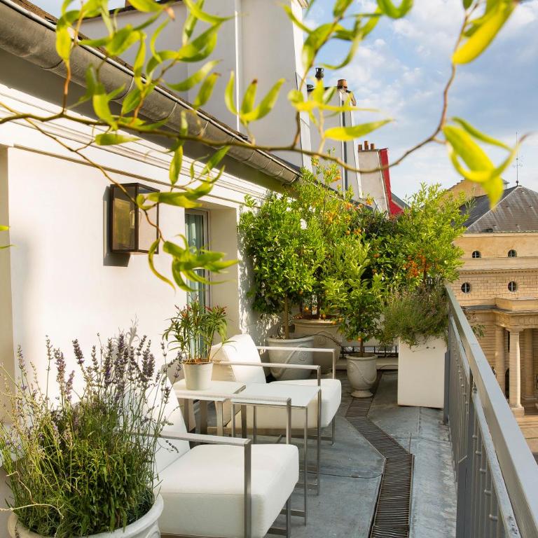Hôtel Baume - Chambre Double Deluxe avec Terrasse - 6