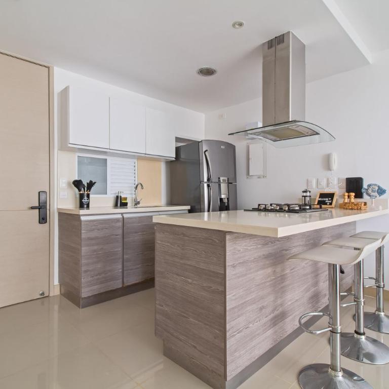 Descanso y playa, cómodo apartamento en Kuali, Santa Marta - Apartamento de 1 dormitorio - 11