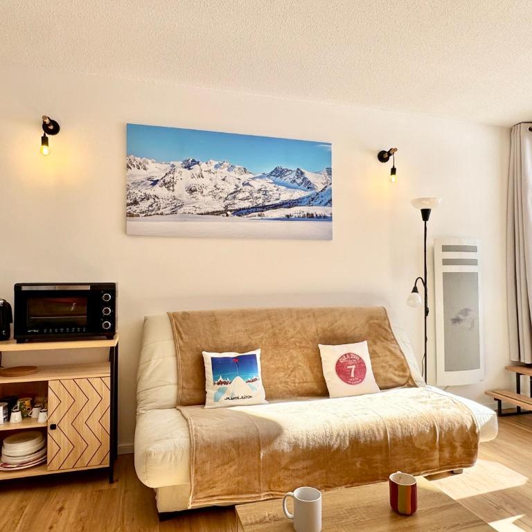 2 Pièces ISOLA 2000 - FRONT DE NEIGE - Appartement 1 Chambre - 6