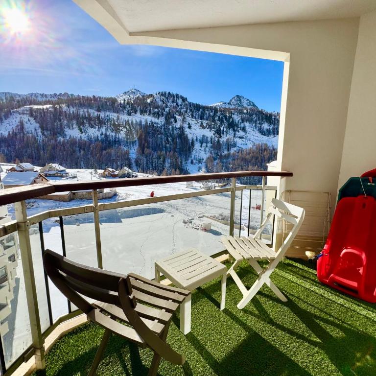 2 Pièces ISOLA 2000 - FRONT DE NEIGE - Appartement 1 Chambre - 2