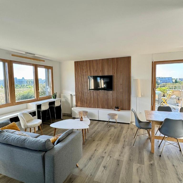 Duplex vue Disneyland , 3 chambres, 2 parkings - Appartamento con 3 Camere da Letto - 2