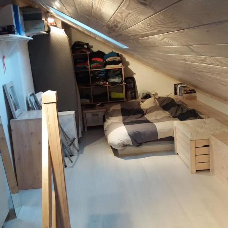 Duplex Huez 38m2 4 personnes - WiFi - à 50 m des pistes - Apartment mit 1 Schlafzimmer - 2