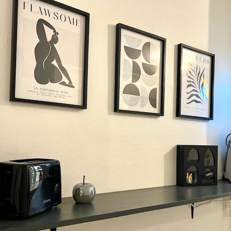 Dalikyda La Douceur Havraise Parking gratuit - One-Bedroom Apartment - 14