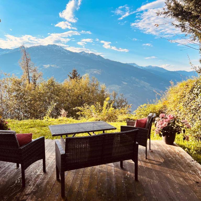 Zillertal Ferienhaus Rohrberg Panoramablick mit Garten und Sauna - Apartment mit 3 Schlafzimmern und Bergblick - 22