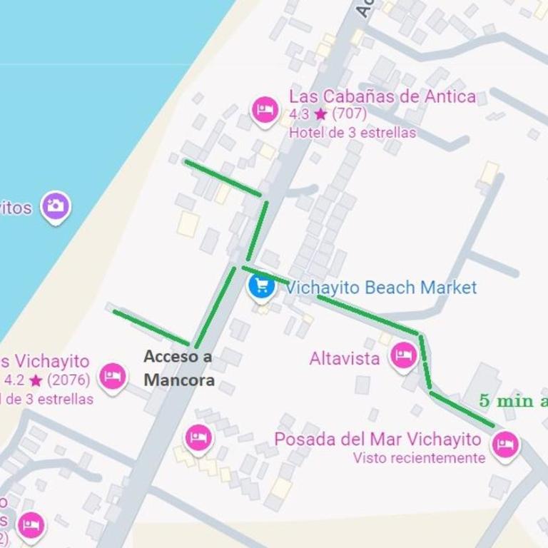Posada del Mar Vichayito - Three-Bedroom House - 4