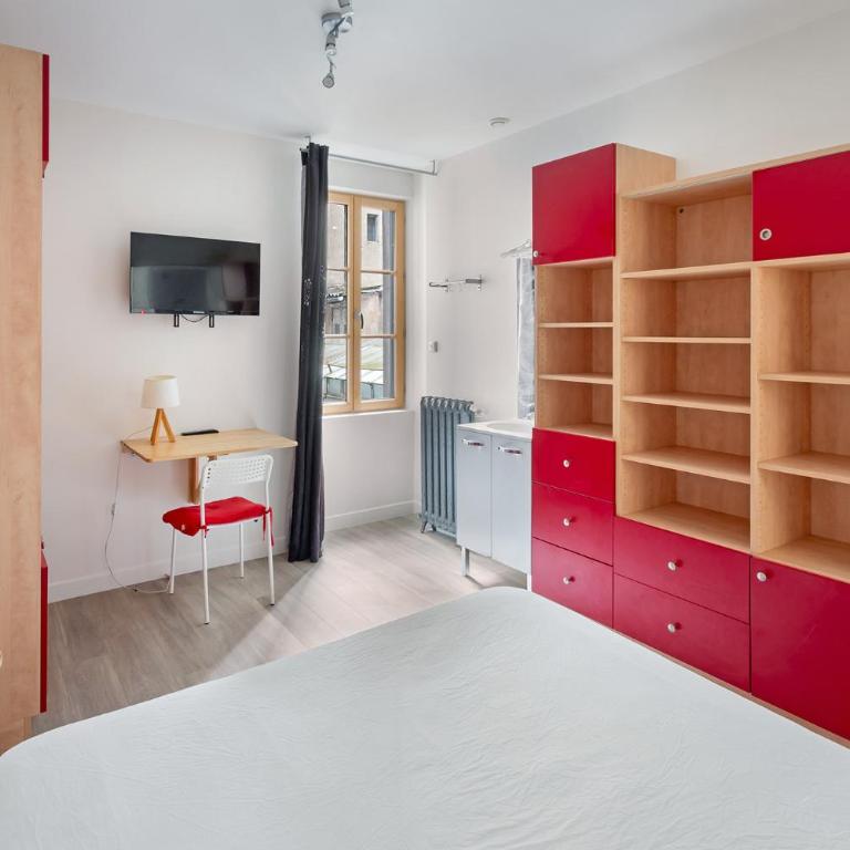 Chambres centre-ville avec espaces partagés - accessibles et abordables - Studio - 3